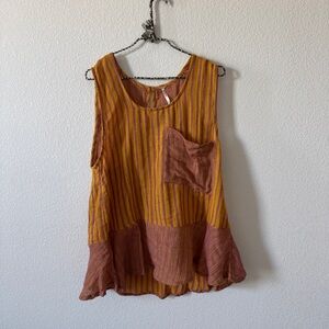 Free People Annabelle Linen Top